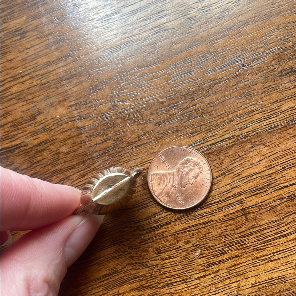 Miniature Gold Teapot Charm - Picture 4 of 5